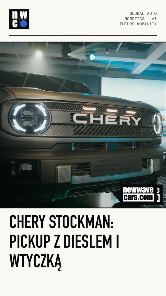 Chery Stockman: pickup z dieslem i wtyczką